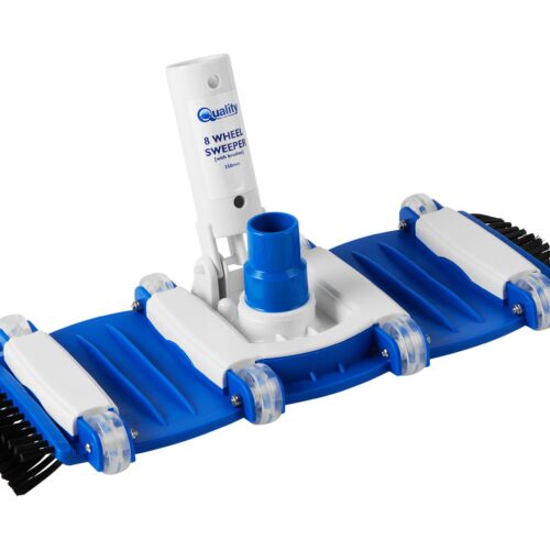 Pool Pump Quality8 Wheel Sweeper With Side Brushes 350Mm