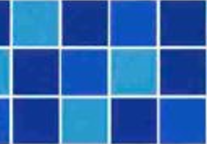 Fibreglass Pool Mosaic - Summertime Blue Mosaic
