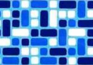 Fibreglass Pool Mosaic - White Random