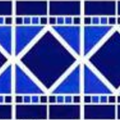 Fibreglass Pool Mosaic – Blue Diamond