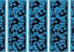 Fibreglass Pool Mosaic - Waterlines Lt Blue